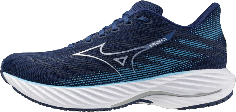 Mizuno Wave Rider 28 Mens Running Shoes - Blue