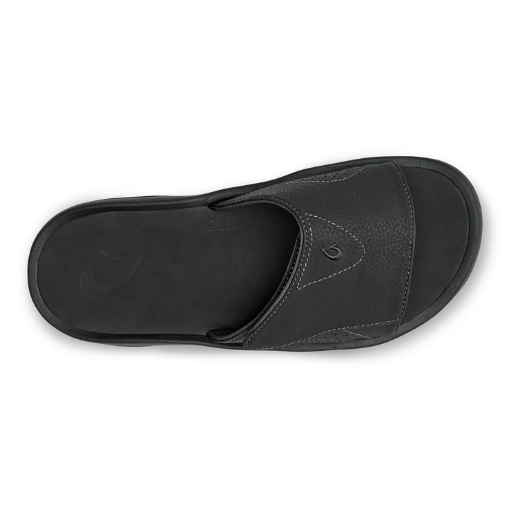 Olukai Nalu Slide Black Men's