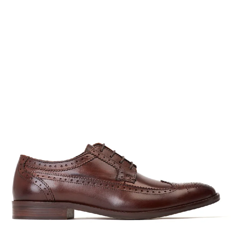 Twain Washed Brogue Shoes