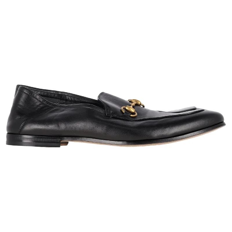 Gucci Horsebit Loafers in Black Leather