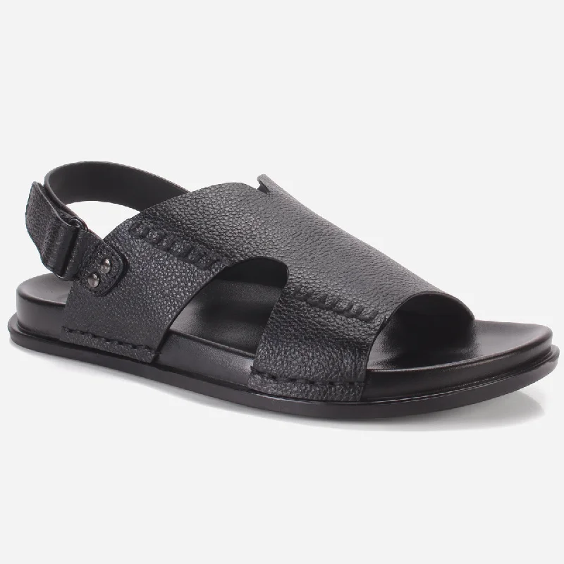 Mens "KEMPTER" Leather Open Toe Sandals