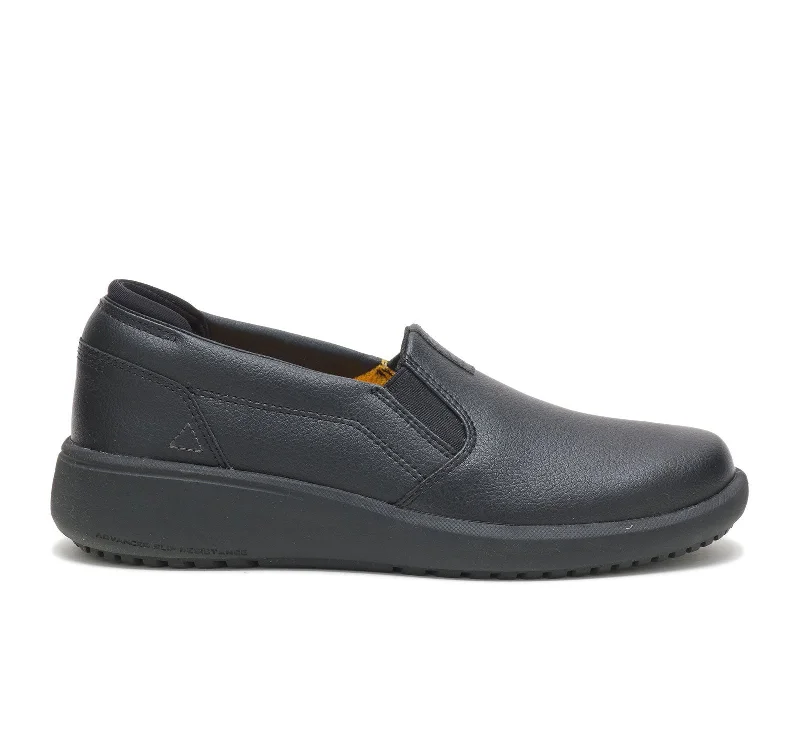 Women's ProRush Soft-Toe Slip Resistant Slip-On Shoe Black