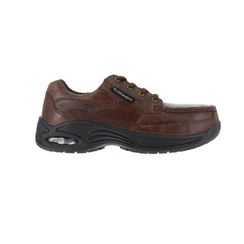 Women's Polaris Composite-Toe Oxford Work Shoe Brown