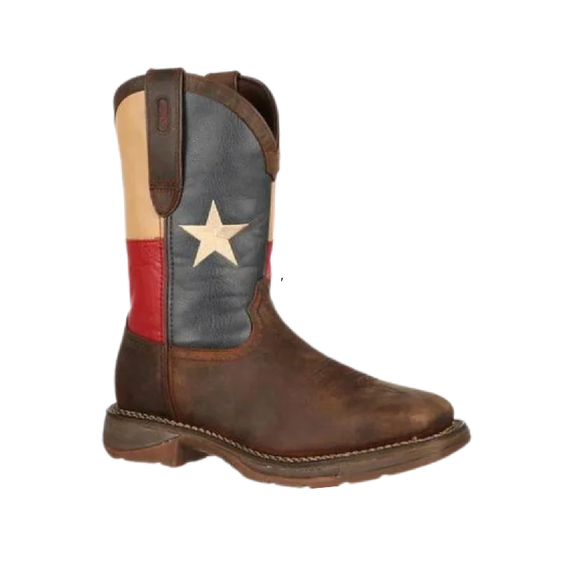 Rocky Boot Rebel Durango Men's Steel Toe Texas Flag Boot