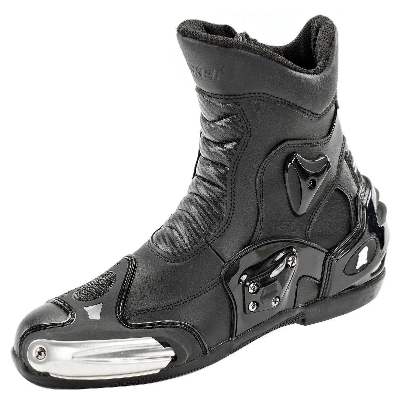 Joe Rocket Superstreet Men's Black Leather Boots