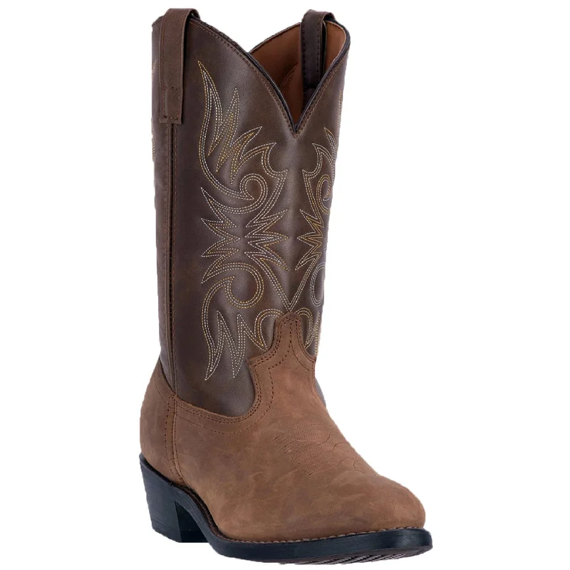 Laredo Men's Paris Tan Leather Cowboy Boots 4242