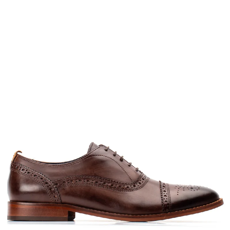 Cast Oxford Brogue Shoes