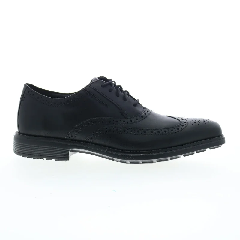 Rockport Total Motion Amalfi Wingtip Mens Black Oxfords & Lace Ups Shoes