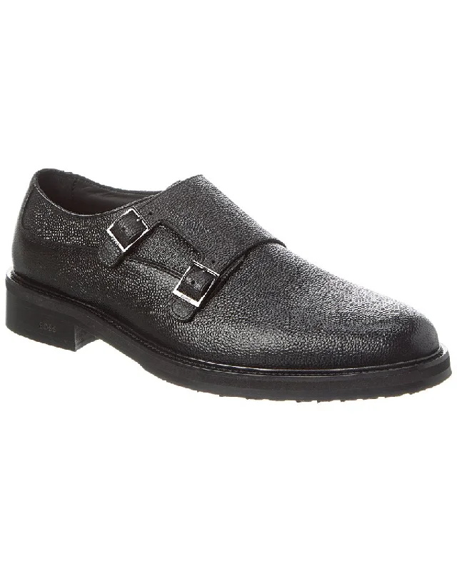 Hugo Boss Larry Monk Leather Loafer