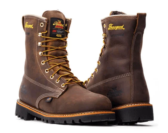 Thorogood Men's American Heritage CrazyHorse 8" Waterproof Insulated Work Boots 814-4520