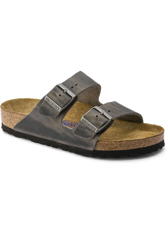 Birkenstock Unisex Arizona Soft Footbed Oiled Leather Sandals