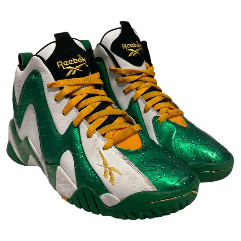 Reebok/Hi-Sneakers/US 10.5/GRN/Kamikazee 2 Super Sonics