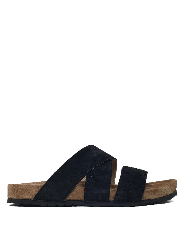 James Suede Black