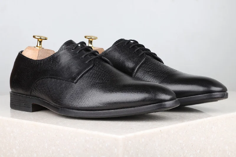 Privo Formal Lace Up- Black For Men